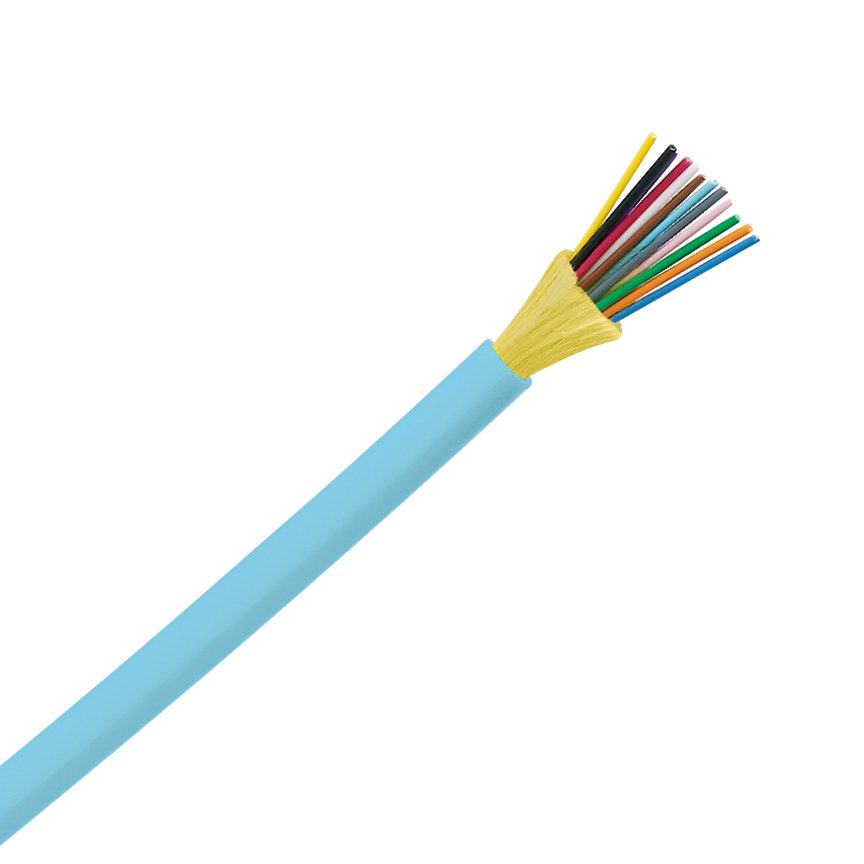 12 Fiber Cable, OM4, Indoor, LSZH, 900µm Buffered
