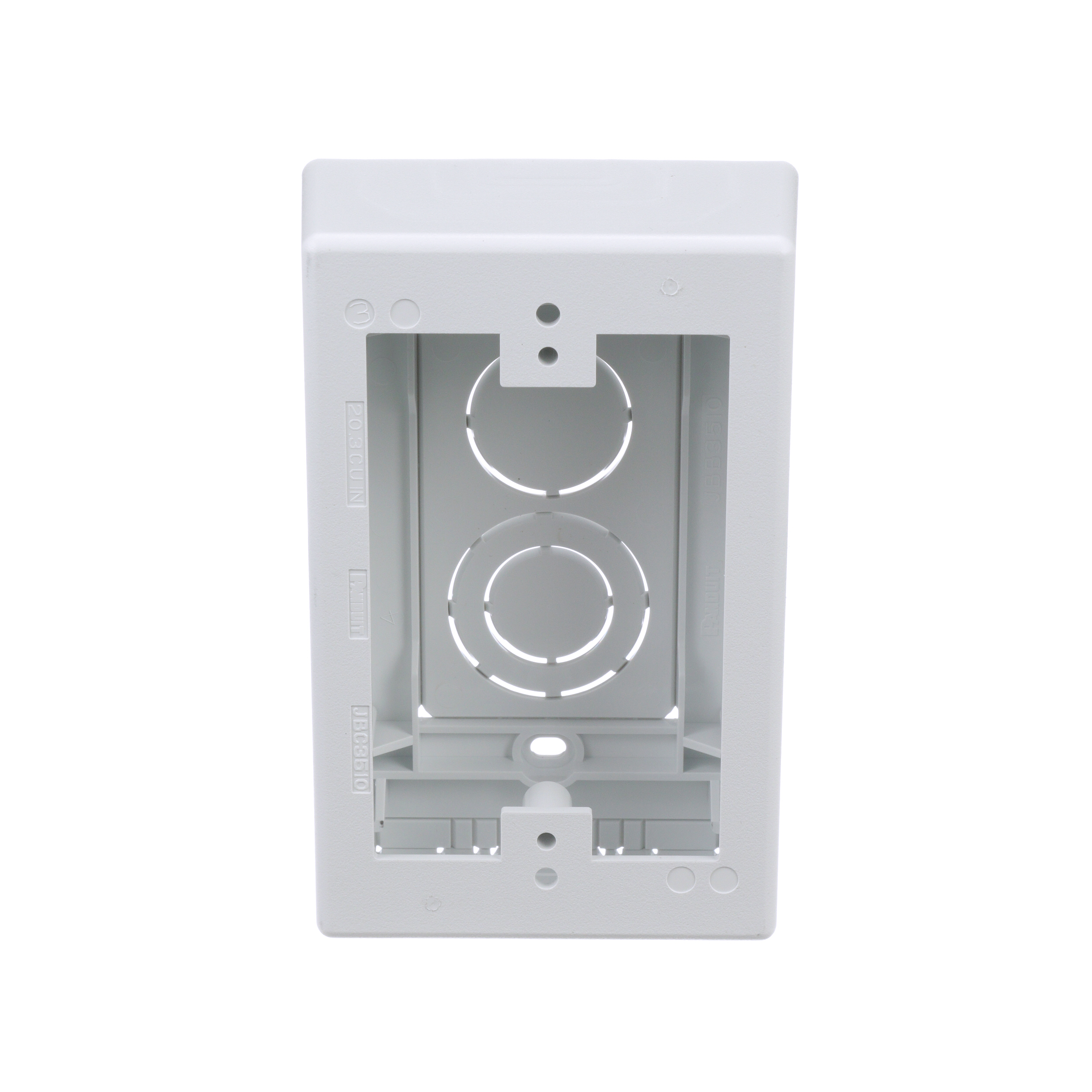 Plugs Jacks And Wall Plates 67279 Lot Of 4 Panduit Jbc3510wh Junction Box Cover Off White Single Gang Buy It No Covered Boxes Junction Boxes Plates On Wall